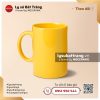 Cốc bia quai C 430ml - Men màu