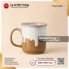 Ly sứ Hồng Vân quai C 250ml – Men hỏa biến