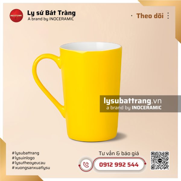 Ly vát 320ml – Men màu – Hình 5