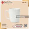 Ly vuông 360ml - Màu trắng