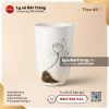 Cốc miệng loe không quai Sen Tằm - Men hỏa biến