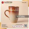 Cốc miệng loe quai tim Hỏa Sa - Men hỏa biến