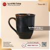 Cốc sứ miệng loe quai tim Huyền Vũ - Men hỏa biến