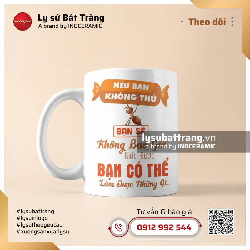Ly sứ in khẩu hiệu tích cực dám thử để bứt phá