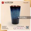 Cốc lipton vát không quai men lam hỏa biến