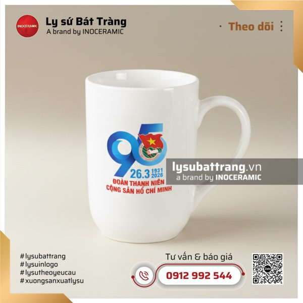 Ly sứ logo 95 năm Đoàn Thanh niên – Hình 14