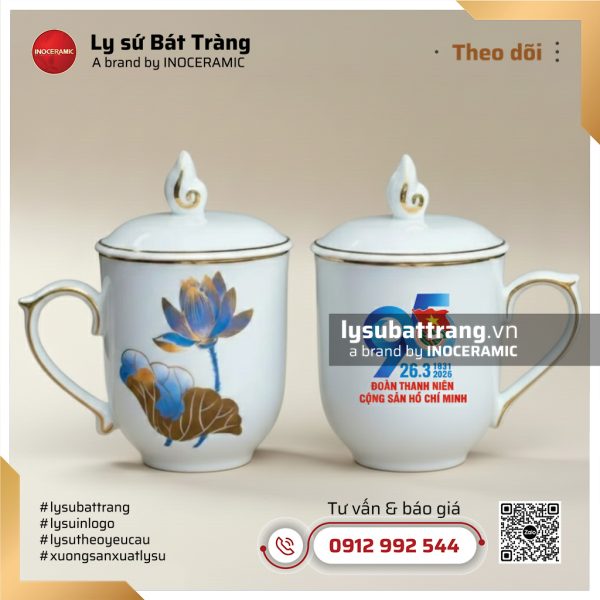 Ly sứ logo 95 năm Đoàn Thanh niên – Hình 3