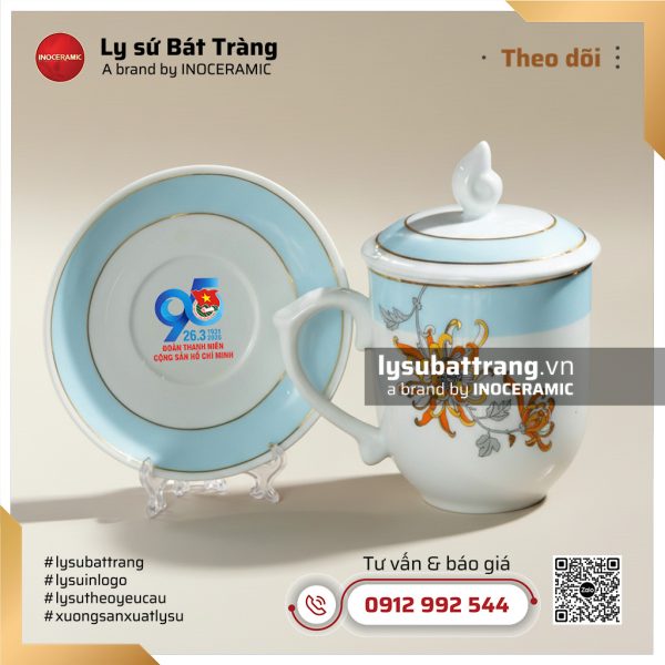Ly sứ logo 95 năm Đoàn Thanh niên – Hình 2