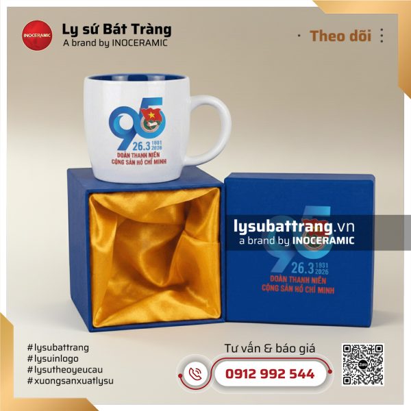 Ly sứ logo 95 năm Đoàn Thanh niên – Hình 15