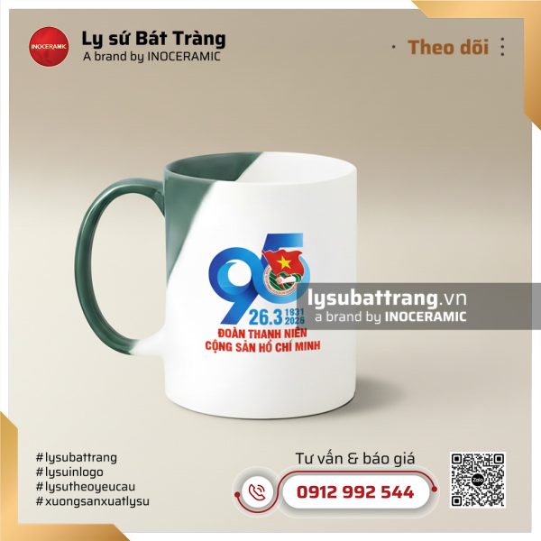 Ly sứ logo 95 năm Đoàn Thanh niên – Hình 11