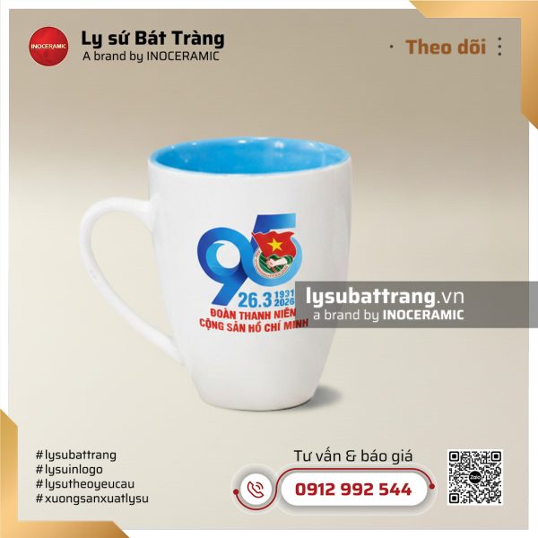 Ly sứ logo 95 năm Đoàn Thanh niên – Hình 9