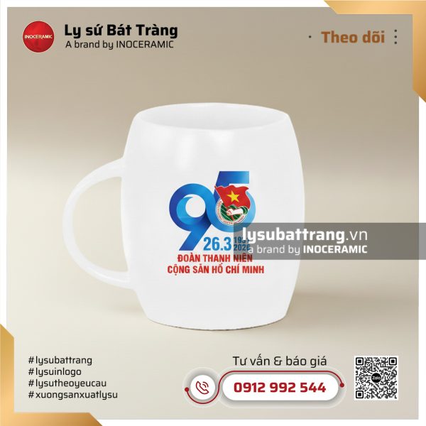 Ly sứ logo 95 năm Đoàn Thanh niên – Hình 8
