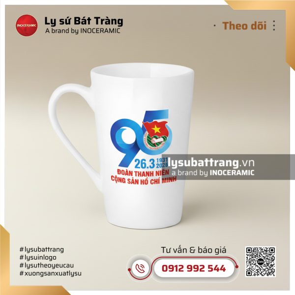Ly sứ logo 95 năm Đoàn Thanh niên – Hình 7