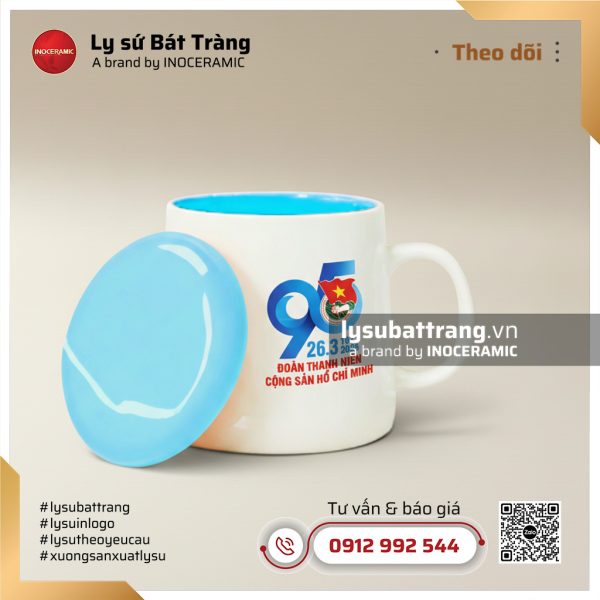 Ly sứ logo 95 năm Đoàn Thanh niên – Hình 6