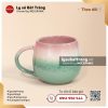 Cốc bầu thấp men hỏa biến Hồng Liên