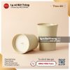 Cốc đựng nến thơm dáng vát Sương Mộc