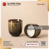Ly nến thơm dáng trụ size trung hỏa biến nâu