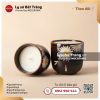 Cốc trụ thấp đế khum nến thơm size nhỏ Hoa Nâu