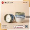 Cốc men kết tinh đựng nến đế khum size nhỏ