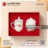 Giftset sứ Đào Đỏ rước tài lộc