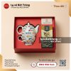 Bộ trà độc ẩm quà tặng vẽ cá guppy
