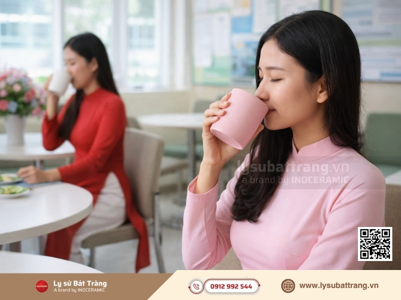 Với bề mặt trơn nhẵn 360 độ, đây là "mảnh đất" hoàn hảo để triển khai các thiết kế in ấn theo bộ nhận diện thương hiệu (Branding) của nhà trường một cách sáng tạo nhất.