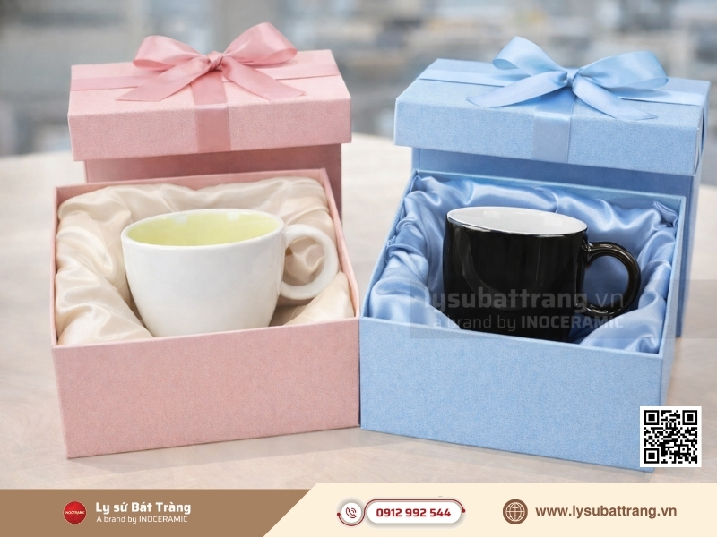 Ly sứ Onboarding quai tròn cổ điển, dễ cầm nắm và tạo cảm giác lịch thiệp khi sử dụng