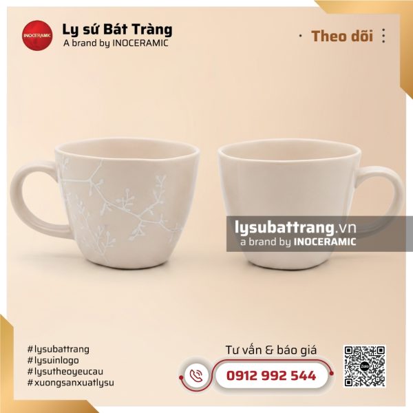 Cốc méo có quai màu pastel – Hình 3