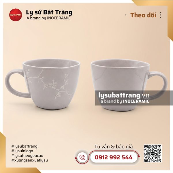 Cốc méo có quai màu pastel – Hình 5