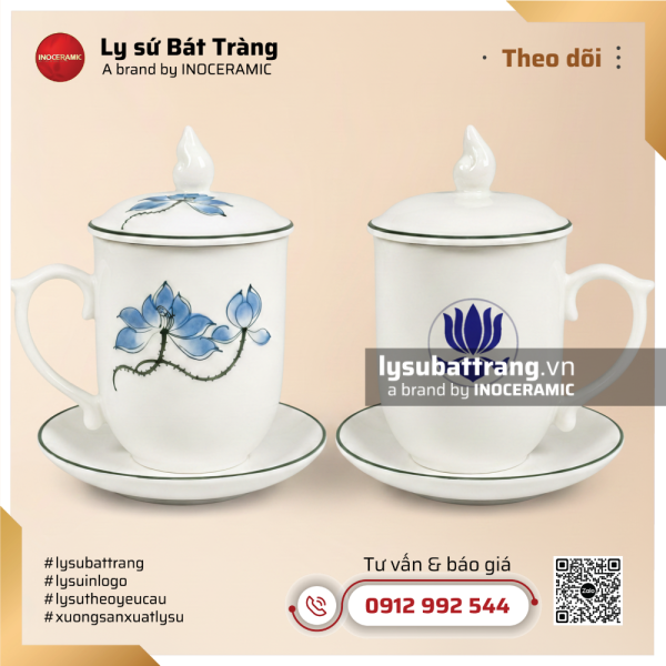 BST ly sứ quà tặng kỷ niệm Đại lễ Phật Đản Rằm tháng 4 Âm lịch hằng năm – Hình 7