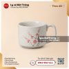 Cốc sứ hoa đào Xuân Ca