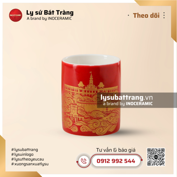 Ly sứ trụ quai C in biểu tượng Sài Gòn – Hình 2
