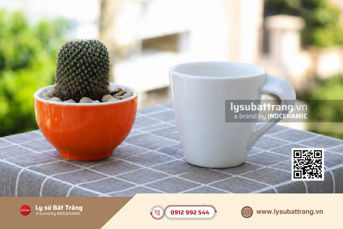 Nổi bật với phần miệng cốc mở rộng hơn so với phần đáy