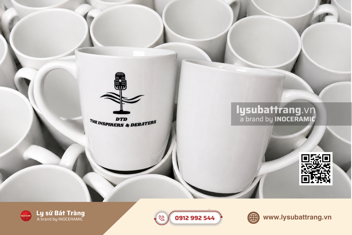 Ly sứ trắng Bát Tràng vượt qua các dòng ly sứ giá rẻ nhập khẩu